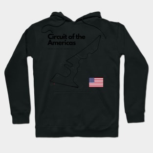 Circuit of the Americas F1 Track United States Hoodie